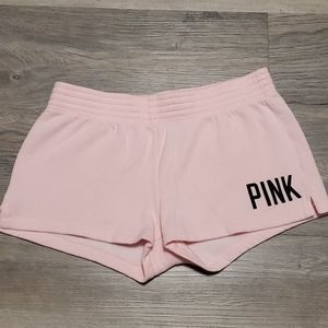 PINK VS Light Pink Stretchy Shorts